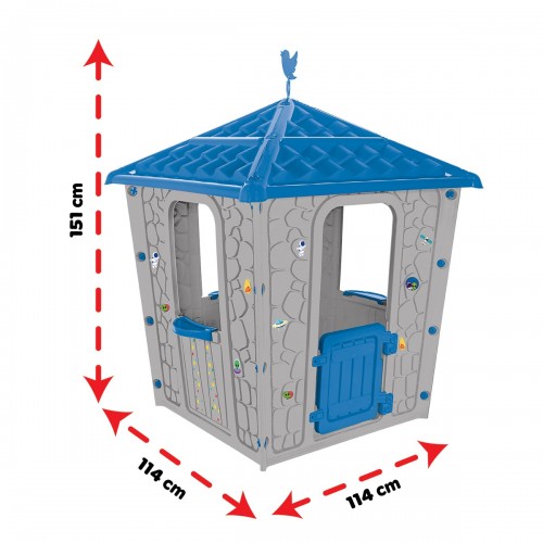 Pilsan Taş Ev Gri-Mavi 06 437